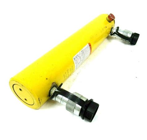 Used Enerpac 1010 Hydraulic Cylinder 10 Ton 10000psi Ebay