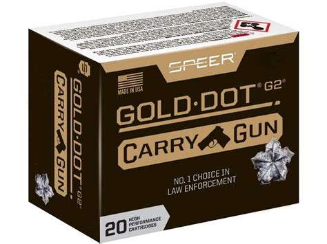 Speer Gold Dot Carry Gun 45 Acp P Ammo 200 Grain Speer G2 Jacketed