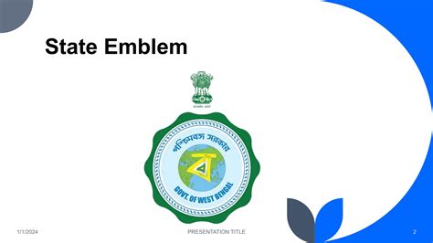 West Bengal State Symbols And Emblem Details PPT