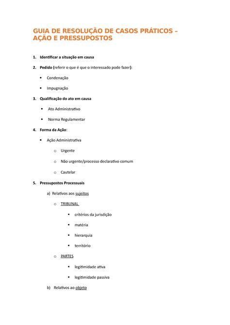 Casos Pr Ticos Adm Guia De Resolu O De Casos Pr Ticos A O E