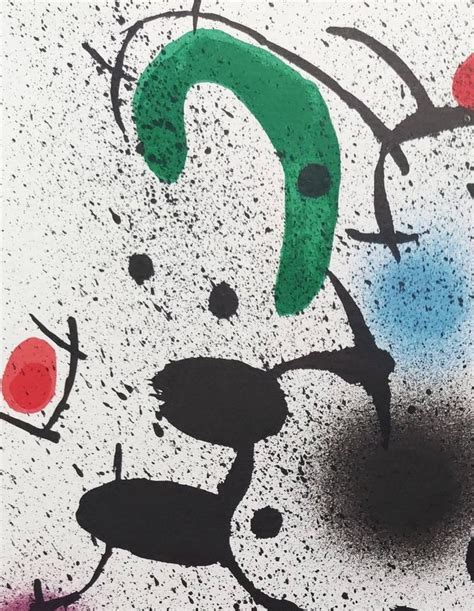 Joan Miro Litograf A Original Iv Catawiki