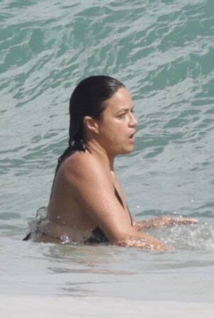 Michelle Rodriguez Bikini Candids In Tulum 01 GotCeleb