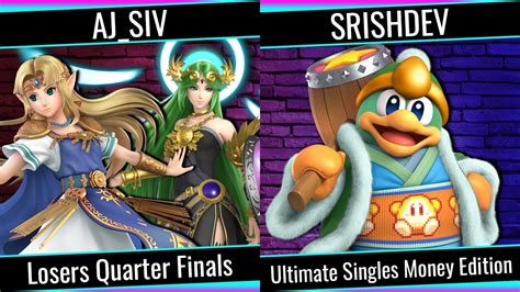 Aj Siv Zelda Palutena Vs Srishdev Dedede SSB India December 2