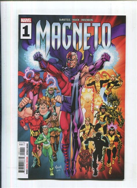 MAGNETO 1 TODD NAUCK MAIN COVER MARVEL COMICS 2023 EBay