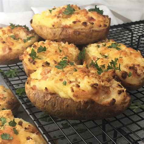 Stuffed Baked Potatoes With Bacon · Chef Not Required Recette