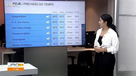 Que Hora É Agora Em Rondônia - Vídeo: Previsão do tempo em Rondônia | Vídeos Jornal de Rondônia 1ª ...
