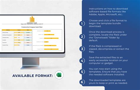 10+ Construction Gantt Chart Template Bundle in Excel - Download ...