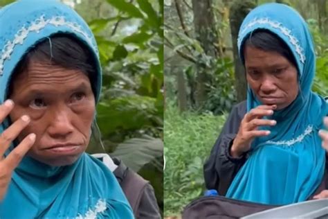 Ini Sosok Pengemis Wanita Dengan Jargon Aa Kasihan Aa Yang Viral Di