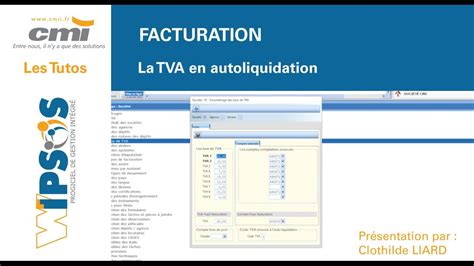 Tuto FACTURATION La TVA En Autoliquidation YouTube