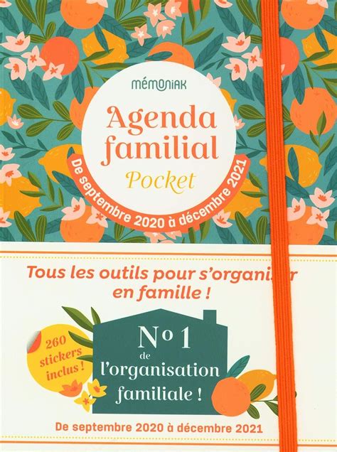 Agenda Familial M Moniak Pocket Editions