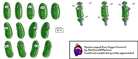 Pc Computer Veggietales Veggie Carnival Robot Larry The Spriters Resource