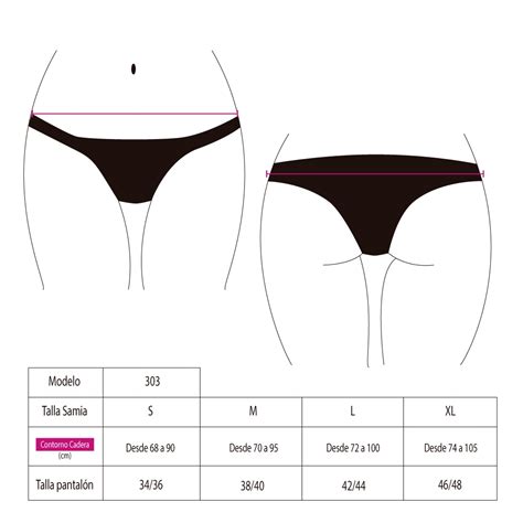 Ripley BIKINI MUJER SAMIA 3031 CALZÓN CULOTE TANGA COLOR NEGRO