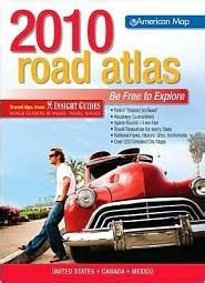 American Map 2010 Road Atlas United States Canada Mexico By