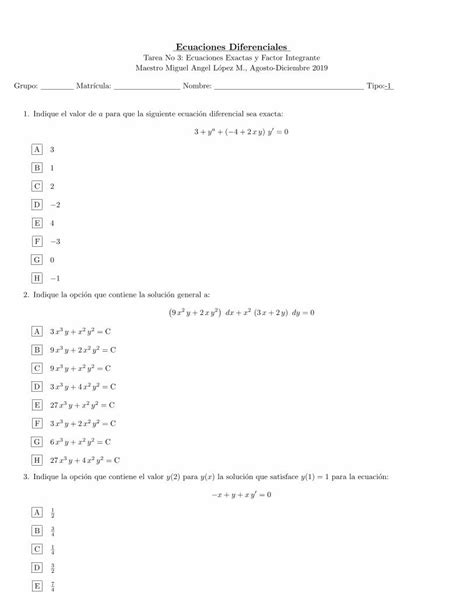 PDF Ecuaciones Diferencialescb Mty Itesm Mx Ma2001 Alumno Tareas