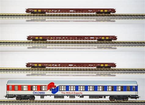 Memoba Produktdetail Roco ro76346 ÖBB 4 tlg Set Rollende Landstraße