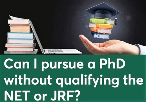 Can I Pursue A PhD Admission 2023 2024 Without Qualifying The NET Or