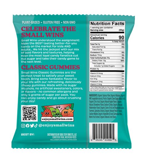 All Natural Mixed Classic Gummies Small Wins Candy