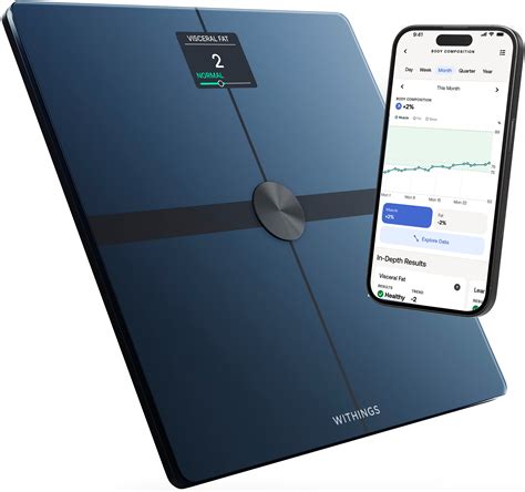 Withings Body Smart Advanced Body Composition Smart Wi Fi Scale Black