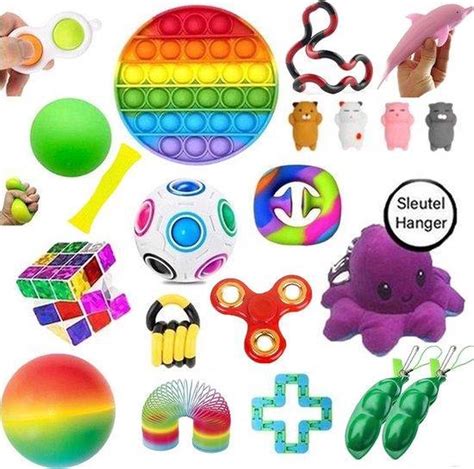 Bol Fidget Toys Pakket 20 Toys Set Fidget Pakket