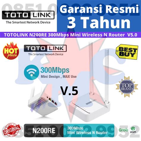 Jual Totolink N Re V Mbps Mini Wireless N Router Versi