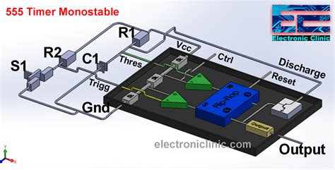 555 Timer IC Working, Pin Diagram, Examples (Astable, Monostable, Bistable)