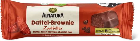 ALNATURA SCHOKOLADENRIEGEL DATTEL BROWNIE RIEGEL