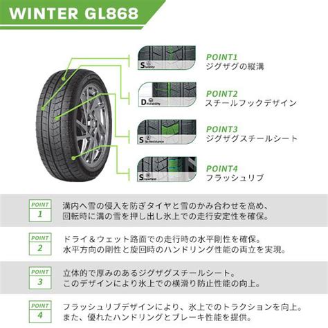 4本セット 205 60r16 2023年製 新品スタッドレスタイヤ Grenlander Winter Gl868 205 60 16