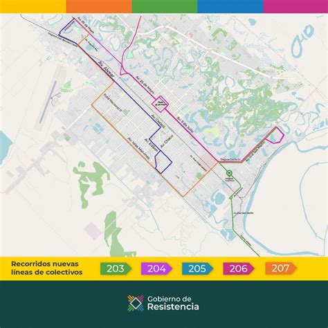 Nuevos colectivos nuevos recorridos Resistencia reveló por dónde