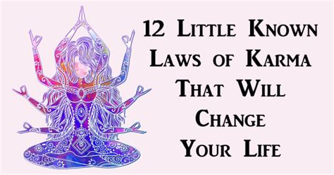 12 Little Known Laws Of Karma That Will Change Your Life David