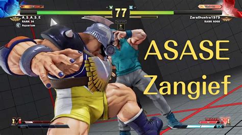 Asase Zangief Street Fighter Youtube