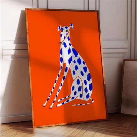 Greyhound Art - Etsy