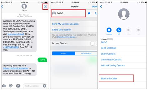 How To Block Text Messages And Calls On Iphone Ios 10 Telus Neighbourhood