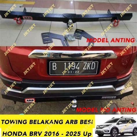 Jual Towing Bumper Belakang Honda Brv 2016 2022 2023 2024 2025 Bar Arb