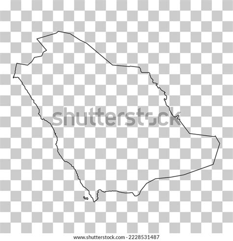 Saudi Arabia High Detailed Map Geography Stock Vector Royalty Free 2228531487 Shutterstock