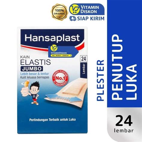 Jual Hansaplast Plester Kain Elastis Jumbo Lembar Di Seller