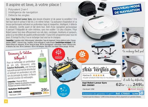 Promo Aspi Robot Laveur Gyro Chez Teleshopping Icatalogue Fr