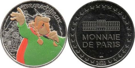 Tourist Token Monnaie De Paris Abraracourcix France Numista