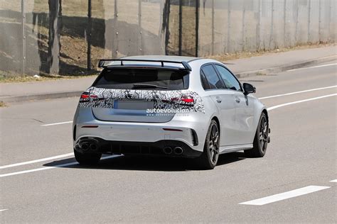 One Mega Hatch To Rule Them All Mercedes Amg A Spied With Less