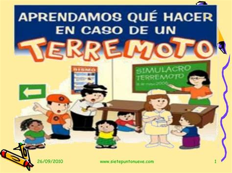 Sismos Y Terremotos Para Nios Ppt