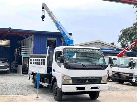 Fuso Canter Boom Truck Tadano T Section Crane With Power