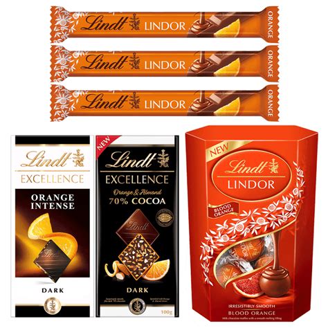 Lindt Chocolate Orange Favourites Bundle 514g | Lindt Shop UK