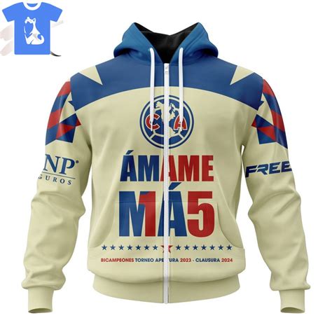 Liga Mx Club America Special Bicampeones Design Hoodie - Shibtee Clothing