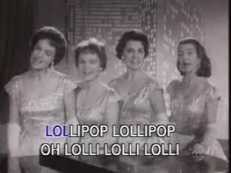 The Chordettes - Lollipop - NetHugs.com