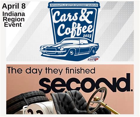 Cars Coffee Exhibitions IMS Museum Indiana Region Classic Car