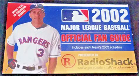 2002 2005 FAN GUIDES 2007 MLB ALL STAR GAME BALLOT 2002 MEMORABLE