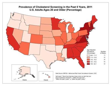 Cholesterol Fact Sheet Data And Statistics Dhdsp Cdc