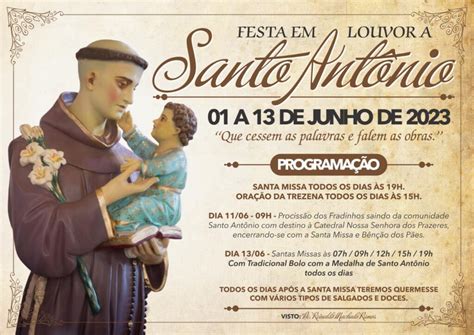 Catedral Realiza Festa Em Louvor A Santo Ant Nio Diocese De Itapetininga