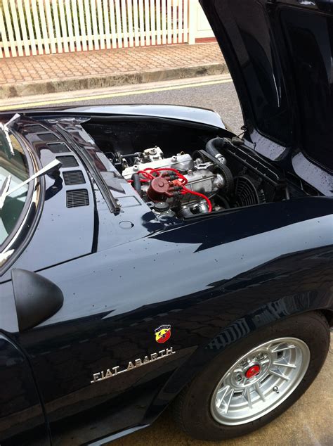 Engine Bay Fiat 124 Sport Spider Fiat Spider Fiat Cars