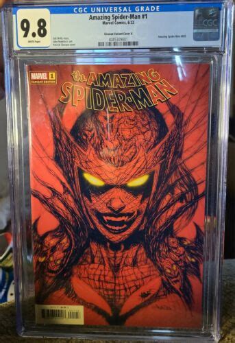 Amazing Spider Man 1 CGC 9 8 White Pages Gleason Variant Cover A ASM