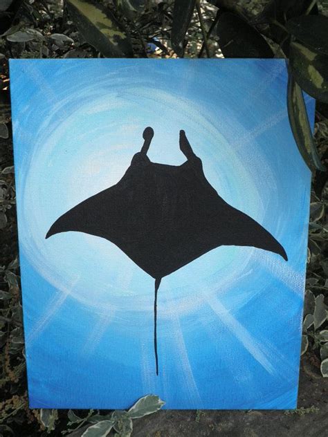 Stingray Painting At PaintingValley Explore Collection Of